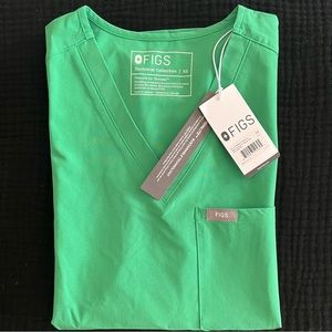 Figs Safety Green Catarina / Zamora Scrub Set - Fionlite XS/XS